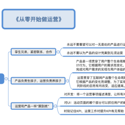 2024从零开始做运营6张知识思维导图(精)